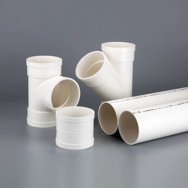 蘭塔管道、產(chǎn)品中心、PVC-U排水管系列